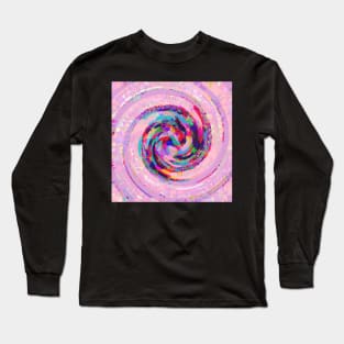 Diamond Confetti Swirl Long Sleeve T-Shirt